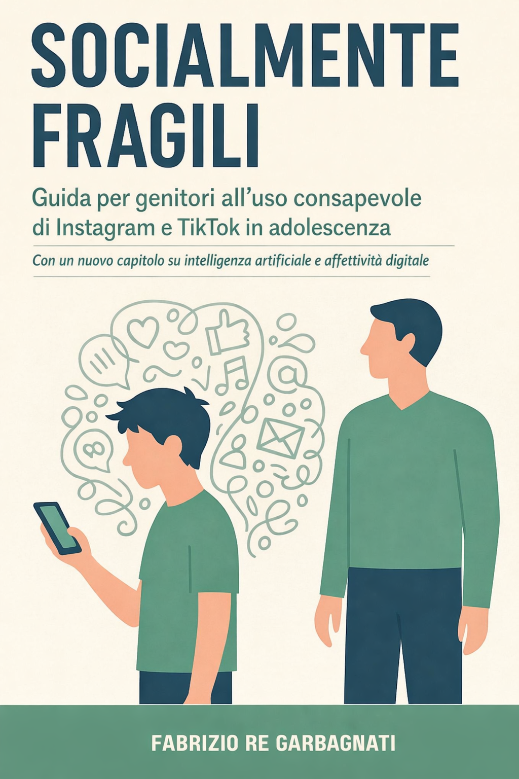 Copertina del libro Socialmente Fragili di Fabrizio Re Garbagnati
